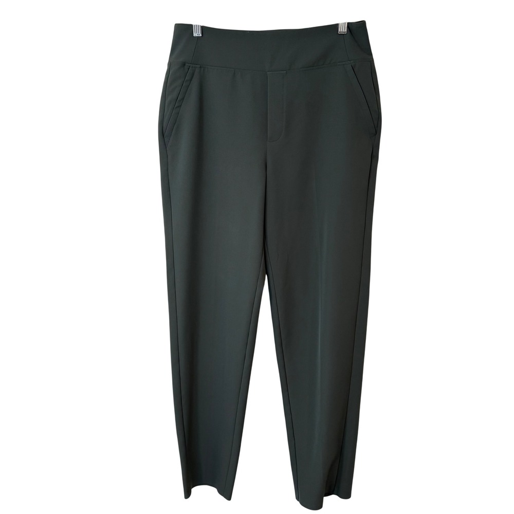 Athleta Endless High Rise Pant Stretch Travel 8 Tall Sage Green 533636-02